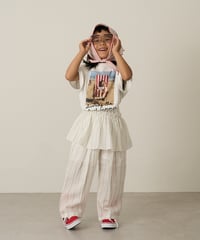 stripe  pants  plusflare