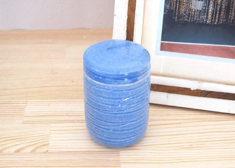 信楽焼のミニ骨壷 ここいろ あおぞら Sサイズ 約30ml 陶器製 ミニ 骨壺