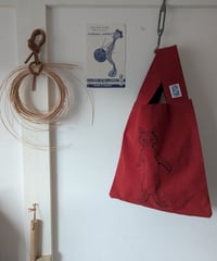 KITTEN marche bag / red