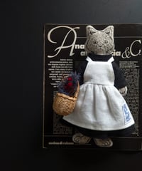 MY KITTEN　no collar onepiece / black