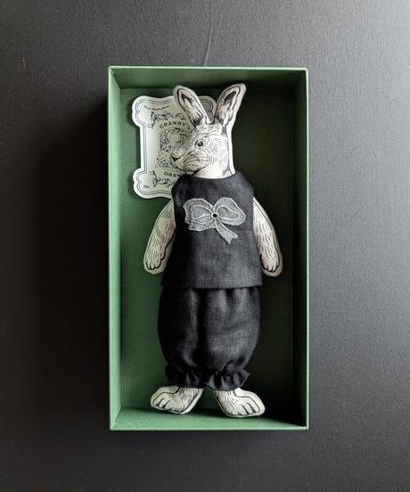 MY BUNNY pajama / black