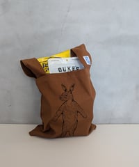 BUNNY marche bag / brown