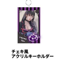 狂蘭メロコ　チェキ風アクキー
