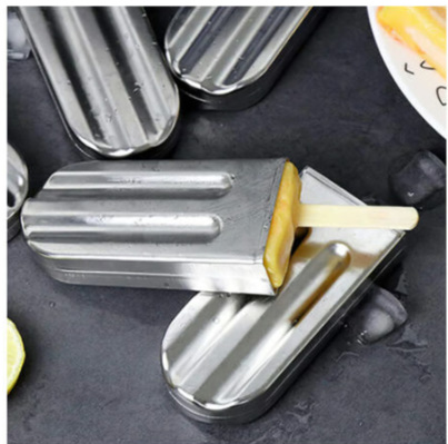 アイスキャンディー】 型 10個＋ホルダー ステンレス 小さめ 簡単 家庭