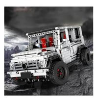 レゴ互換 テクニック メルセデスベンツ シルバー Gクラス風 G65 ジープ オフロード車 LEGO互換品 おもちゃ ホビー 誕生日プレゼント