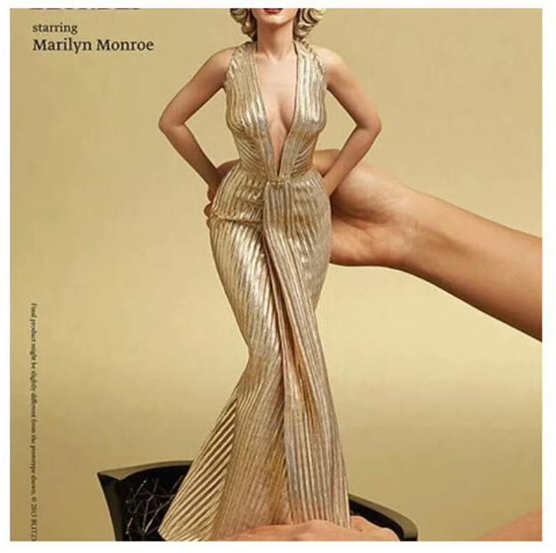 マリリンモンローフィギュア38センチ マリリンモンロー