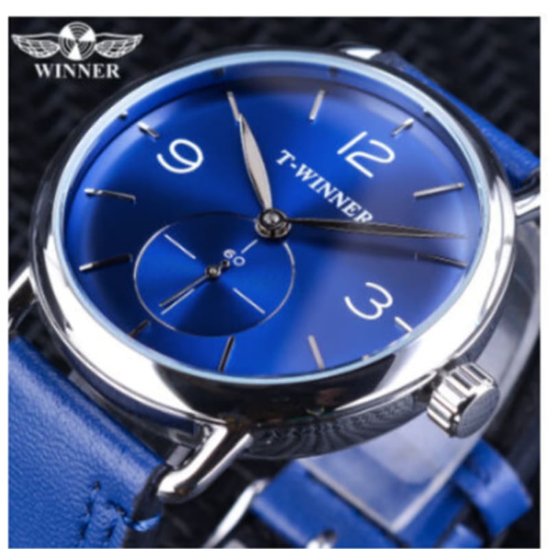 【激レア】Mowy 手巻き 稼働品　ビンテージ防水 腕時計 88本限定】KENTEX マリンGMT ブルーPVDxオレンジ／ MARINE GMT