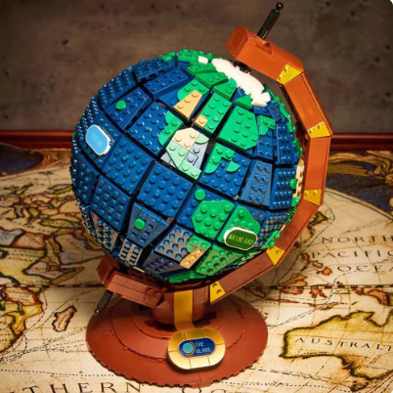 LEGO互換 21332 地球儀 グローブ インテリア レゴ互換 | Colorful Puzzle