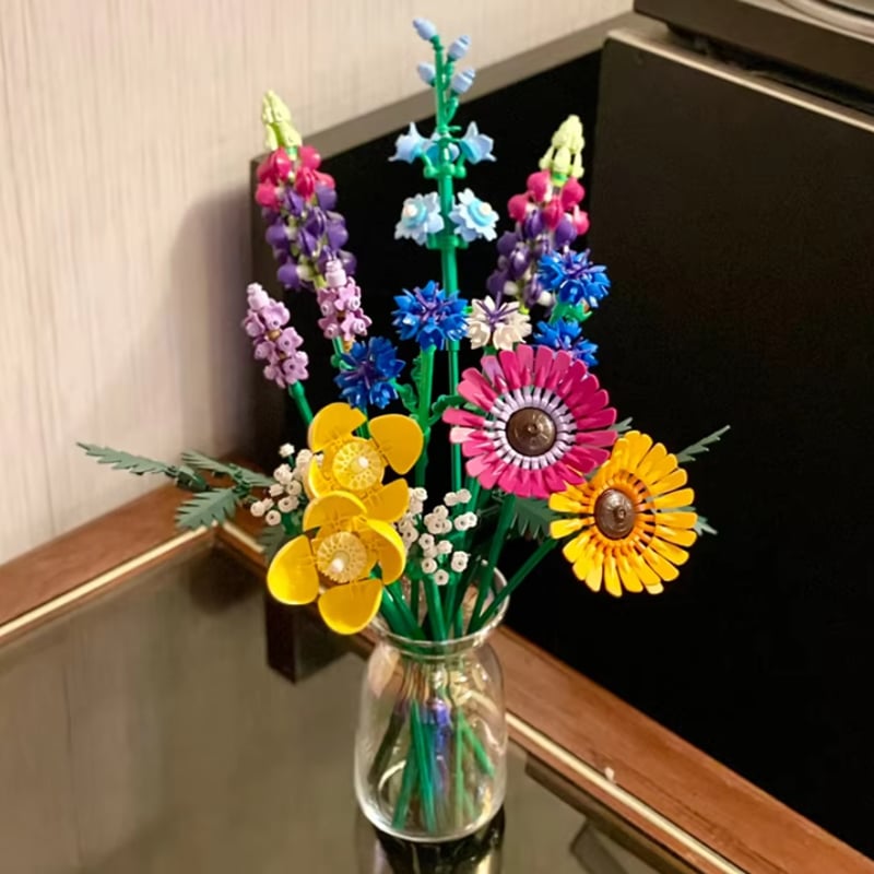 レゴ 互換 LEGO 10313 花束 ブーケ 造花 フラワーアレンジメント