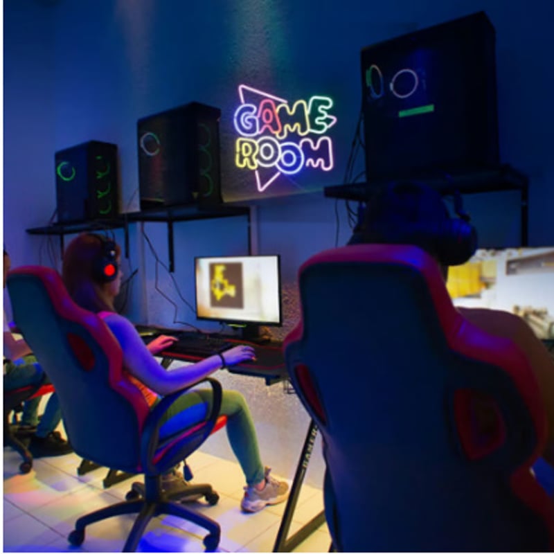 ネオンライト】 GAME ROOM マルチカラー ネオンサイン 管 バー ネオンライト】 GAME ROOM マルチカラー ネオンサイン 管 バー