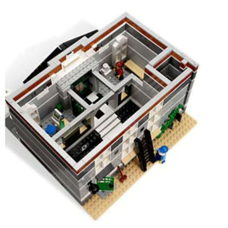 レゴ クリエイター 10224 タウンホール 互換品 2859ピース ミニフィグ  