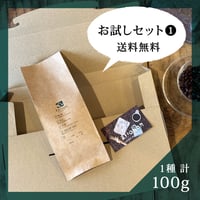 お好きなコーヒー豆100g　お試しセット❶