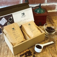 ギフト　中煎り＆深煎り ブレンドコーヒー豆400gセット