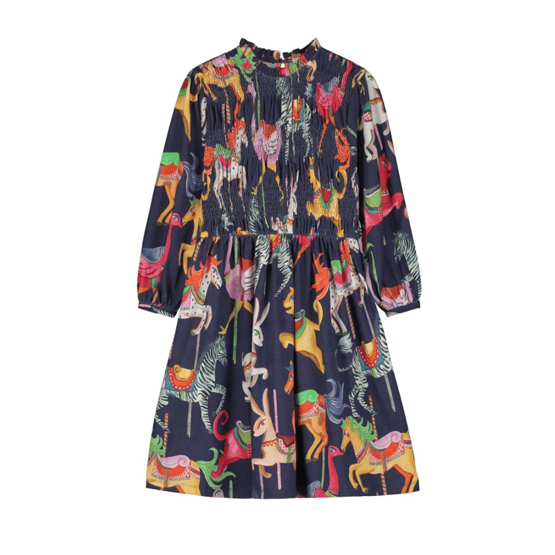 新品 maison mangostan cat dress ワンピース 10Y 新品 maison mangostan cat dress ワンピース 10Y