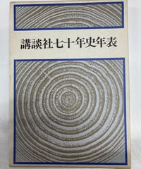 講談社七十年史年表　昭和56　社史編纂委員会編　非売品