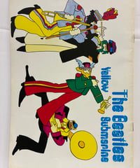 イエロー・サブマリン　1969年公開のビートルズのアニメ映画　パンフレット