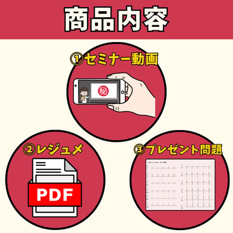 心電図検定3.4級対策動画単品 ー③電気軸と軸偏位ー