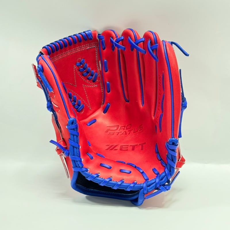 ZETT 硬式用 ミチイオリジナル 651型 レッド×ロイヤルブルー | ミチイ