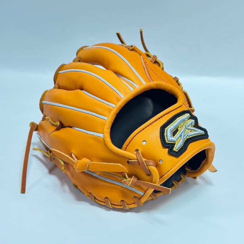 GS ゴリラスポーツ 軟式モデル 右投げ用 当て挟み型 オレンジ×コルク