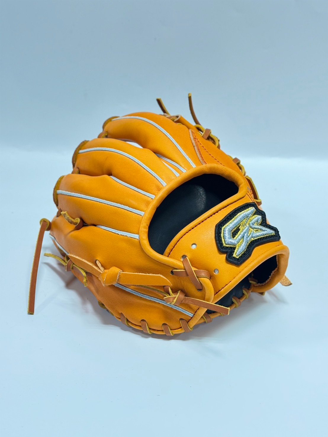 GS ゴリラスポーツ 軟式モデル 右投げ用 当て挟み型 オレンジ×コルク