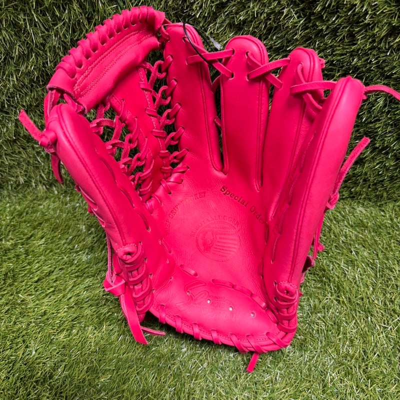 久保田スラッガー軟式店舗オリジナルSPM内野手用湯もみ型付け済み