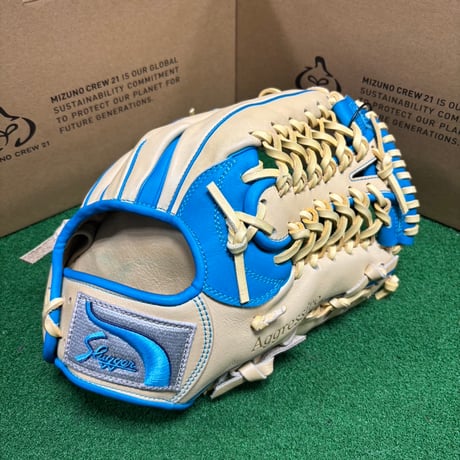 美品！　早い者勝ち！　湯もみ型付け済み　久保田スラッガー　軟式　内野手用 NEW【湯もみ型付け加工済】久保田スラッガー クボタスラッガー