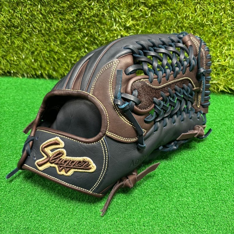 久保田スラッガー軟式店舗オリジナルAR5内野手用湯もみ型付け