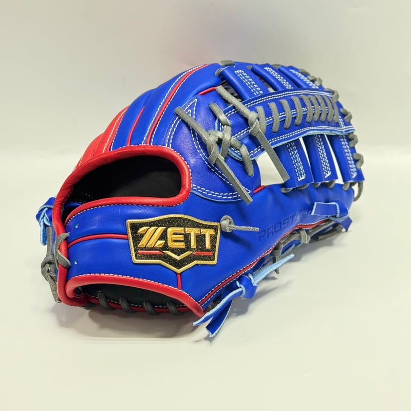 ZETT硬式用 ミチイオリジナル 中川モデル ロイヤルブルー×レッド