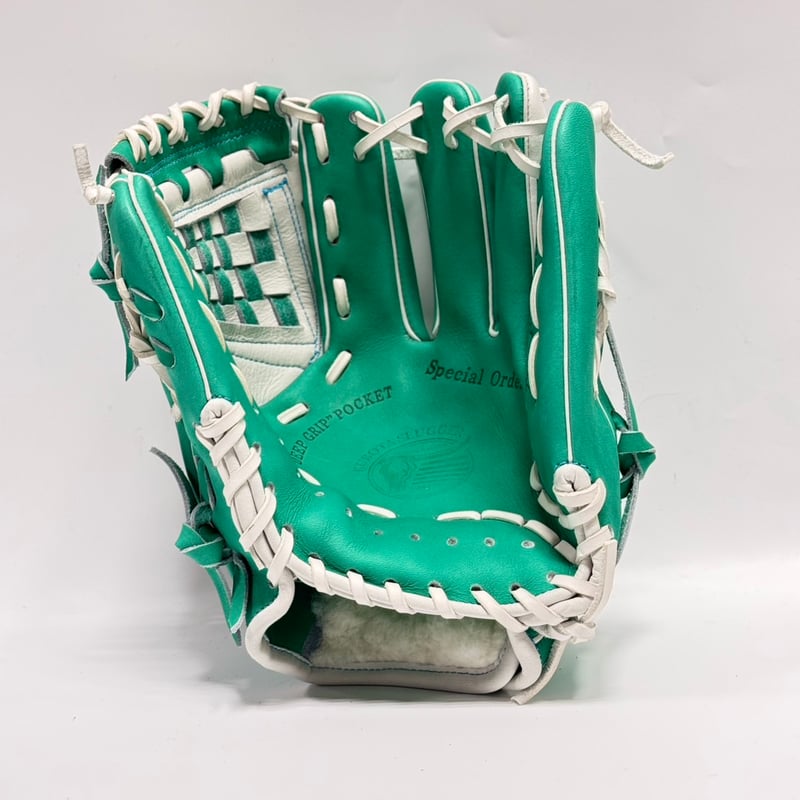 久保田スラッガー軟式店舗オリジナル内野手用MP5エメラルド×ホワイト