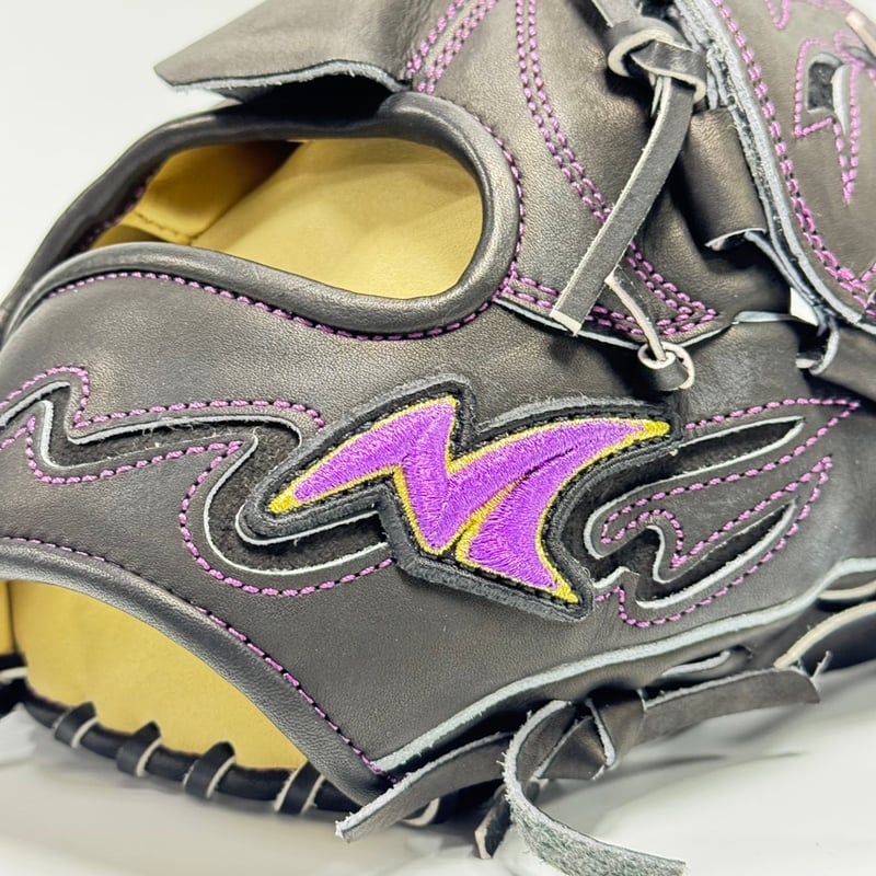 ノーリミット硬式投手用KSR-02型右投げブラック | ミチイオンラインストア