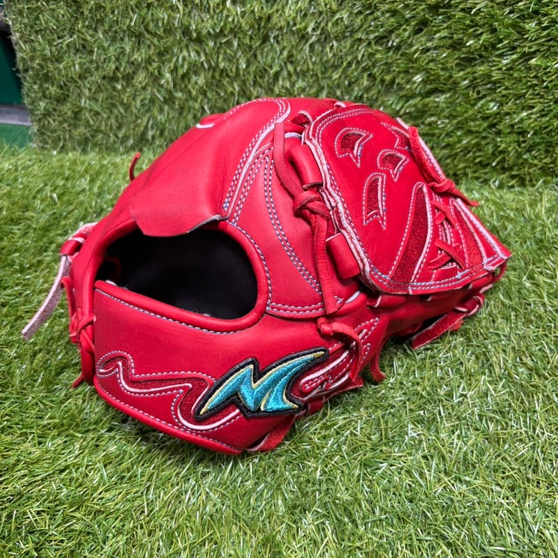 ●手渡し前提●　9.1 NOBRAND　ノーブランド　赤　RED　トライフィン NoLimit-ノーリミット硬式投手用右投げ | ミチイオンラインストア