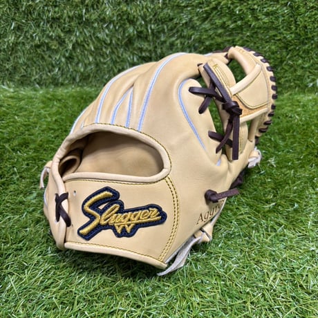 久保田スラッガー　ファーミ！　美品 久保田スラッガー グローブ ファーストミット NEW 【湯もみ型付け加工