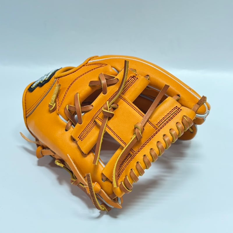 GS ゴリラスポーツ 軟式モデル 右投げ用 当て挟み型 オレンジ×コルク