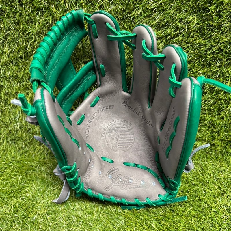 久保田スラッガー軟式店舗オリジナルSR1内野手用湯もみ型付け済み