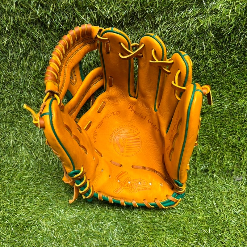 久保田スラッガー軟式店舗オリジナルT51内野手用湯もみ型付け