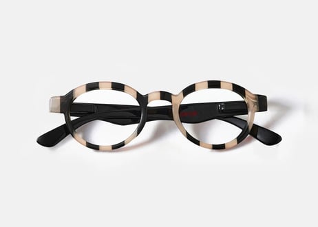 老眼鏡 リーディンググラス OjeOje K zebra/black おしゃれ
