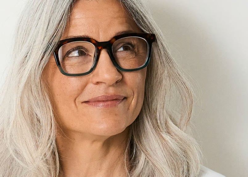 リーディンググラス OjeOje D tortoise/blue | OjeOje‐オイオイ-