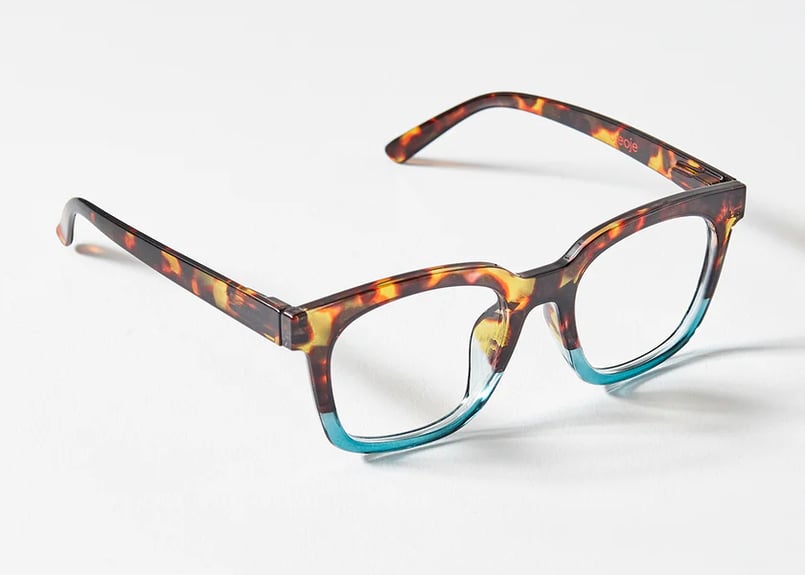 リーディンググラス OjeOje D tortoise/blue | OjeOje‐オイオイ-
