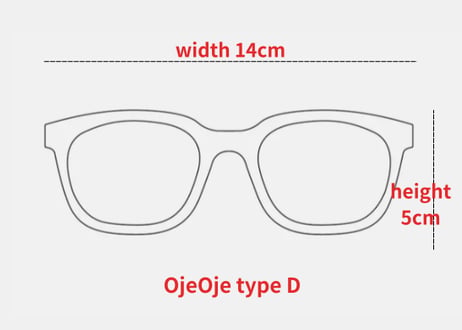 リーディンググラス OjeOje D green/sand