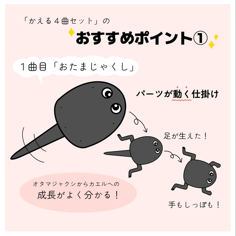 パネルシアター「かえる4曲セット」 | カラフルショップ