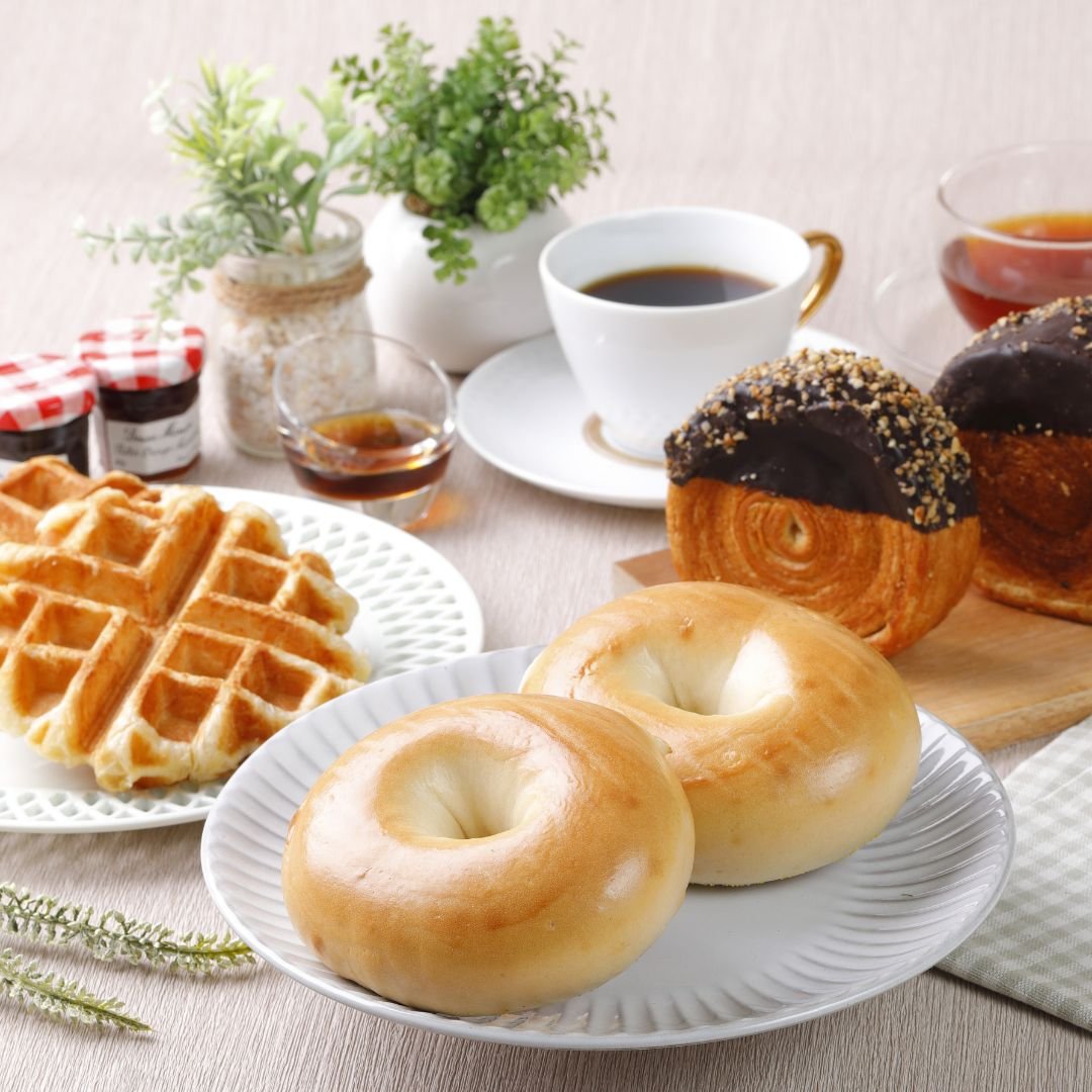 mellojoy スフレ、ベーグル アップル セット ベーグル＆スイーツセット | ベーグルスタンド