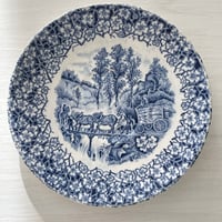 PALISSY POTTERY ケーキプレート イングランド ビンテージ食器