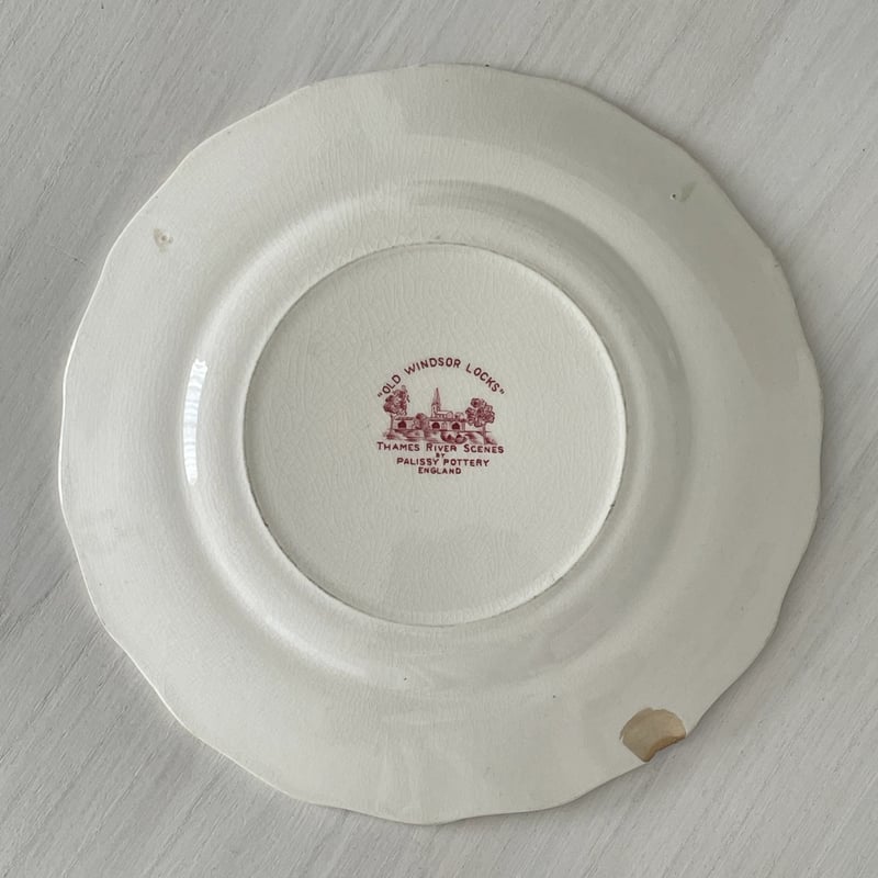 PALISSY POTTERY ケーキプレート イングランド ビンテージ食器
