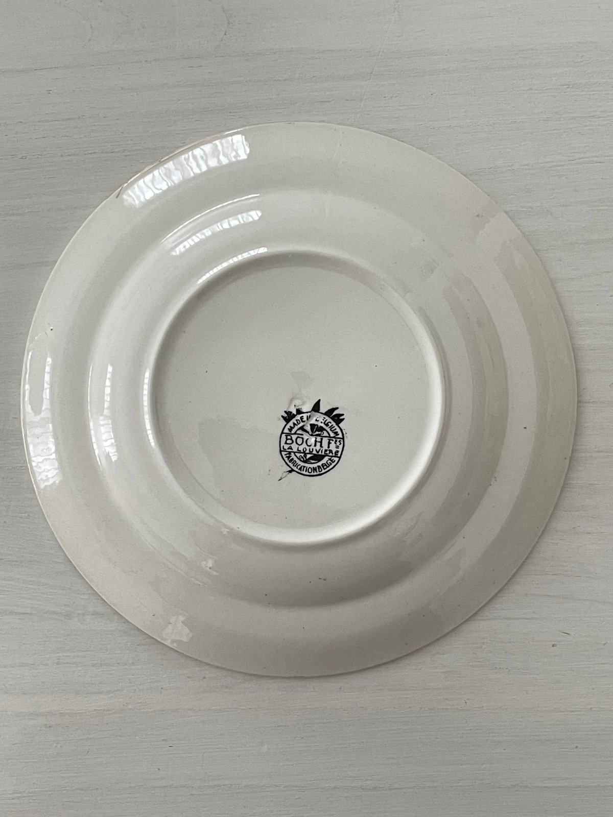 BOCH FRERES KERAMIS ナポレオンプレート【A】 ベルギーアンティーク