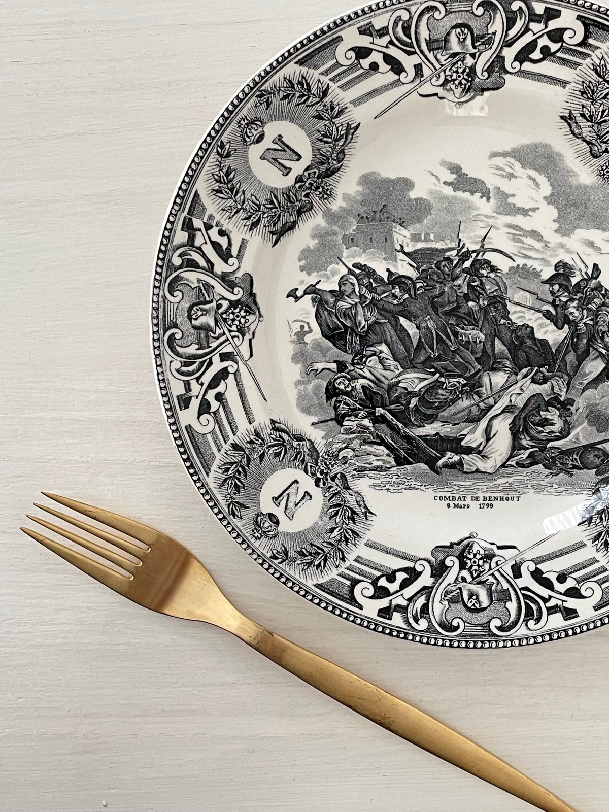 BFK（Boch Freres Keramis）　RÉGENT 　プレート BFK（Boch Freres Keramis）RÉGENT 平らなプレート - メルカリ