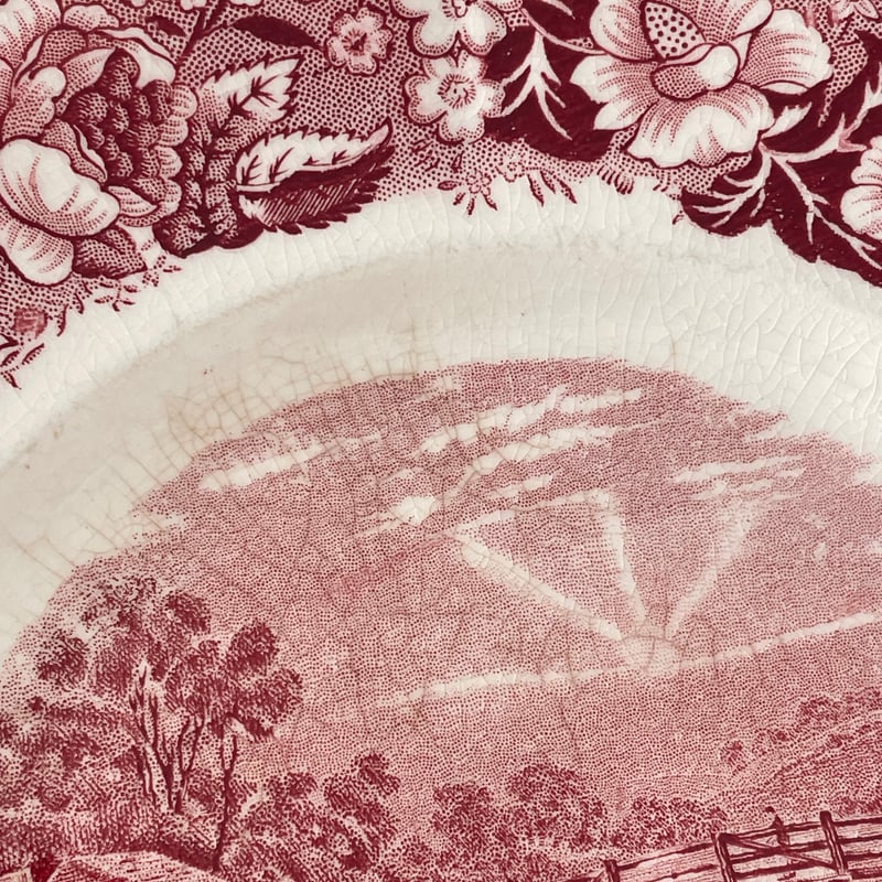 PALISSY POTTERY イングランド　ヴィンテージ食器プレート6枚セット PALISSY POTTERY ケーキプレート イングランド ビンテージ食器