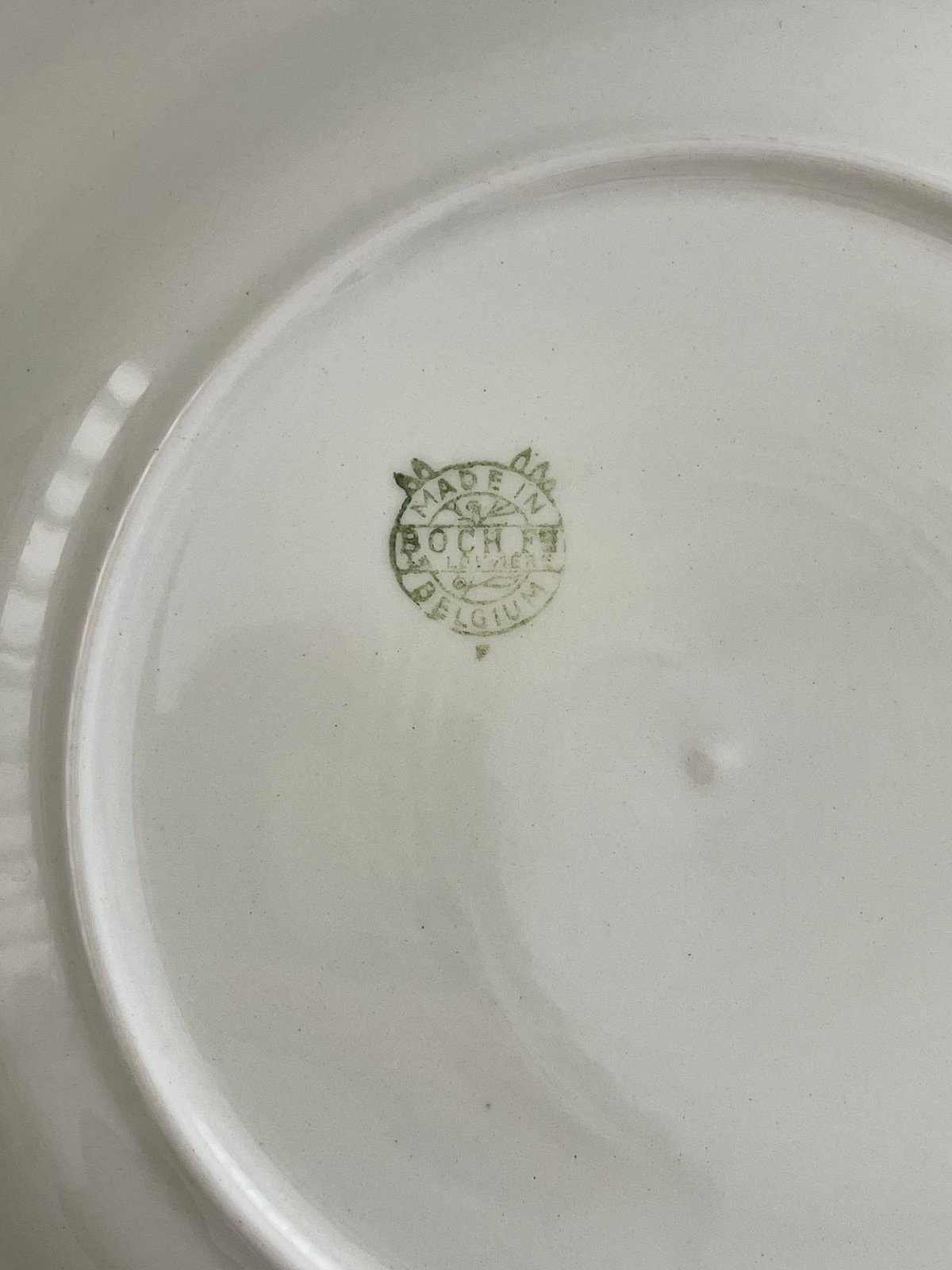 BOCH FRERES KERAMIS ナポレオンプレート大【B】ベルギーアンティーク