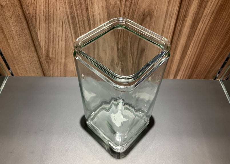 LEAD STYLEフラワーベース SDガラス スクエア1223 | Bonne Volonte