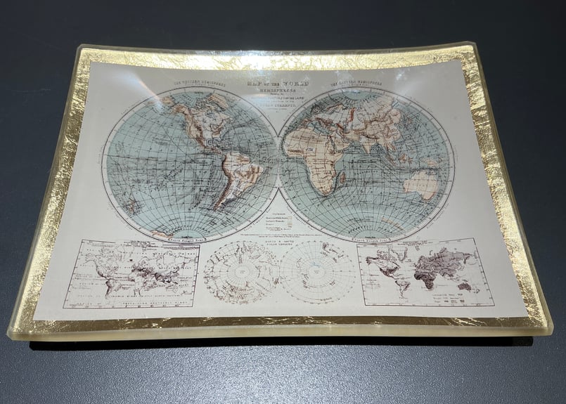 Arti Glass Tray -アーチ ガラス トレイ - Rectangle S size