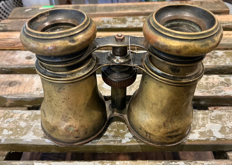 アンティークオペラグラス 真鍮製 古い双眼鏡 | Bonne Volonte